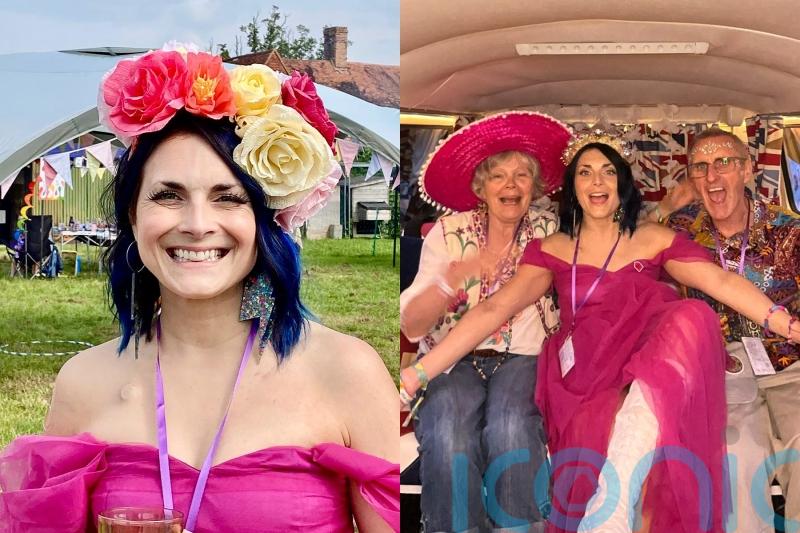 Woman, 39, held her own version of Glastonbury knowing her terminal cancer meant she would not make it to the festival