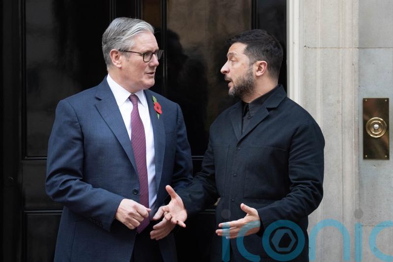 Starmer to meet Zelensky in Downing Street as Ukraine peace talks continue