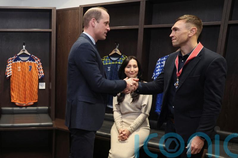 William praises ‘incredible’ Kevin Sinfield as he nears finish of ultramarathons