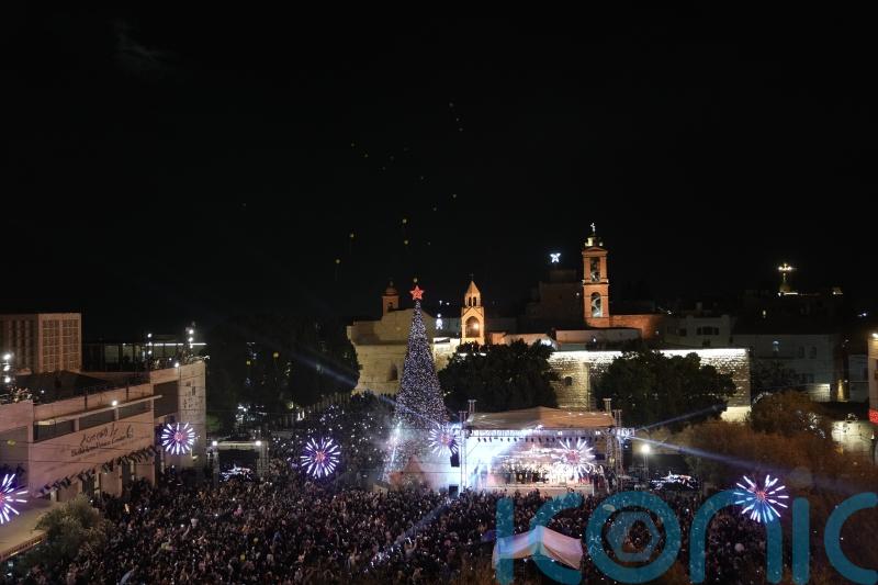 ‘Life coming back’ to Bethlehem as Christmas celebrations muted by war return