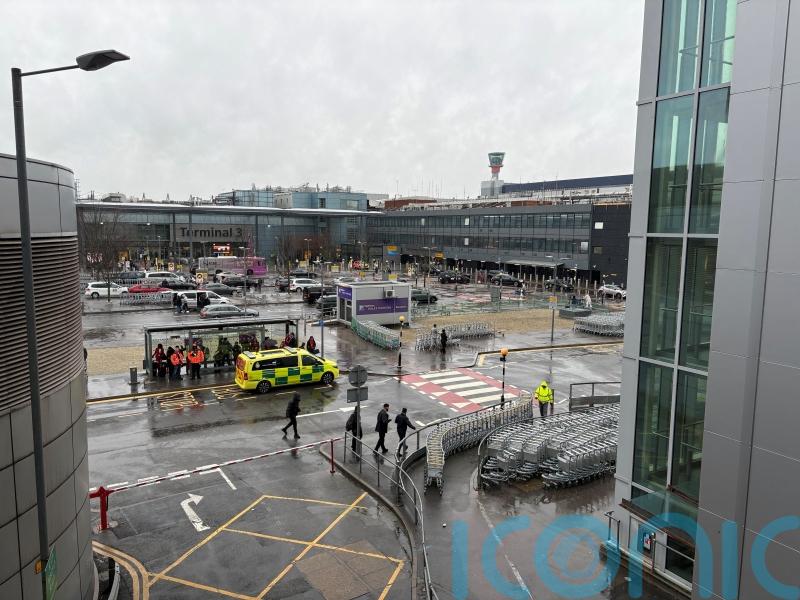 Three-year-old girl among those treated after ‘pepper spray’ attack at Heathrow