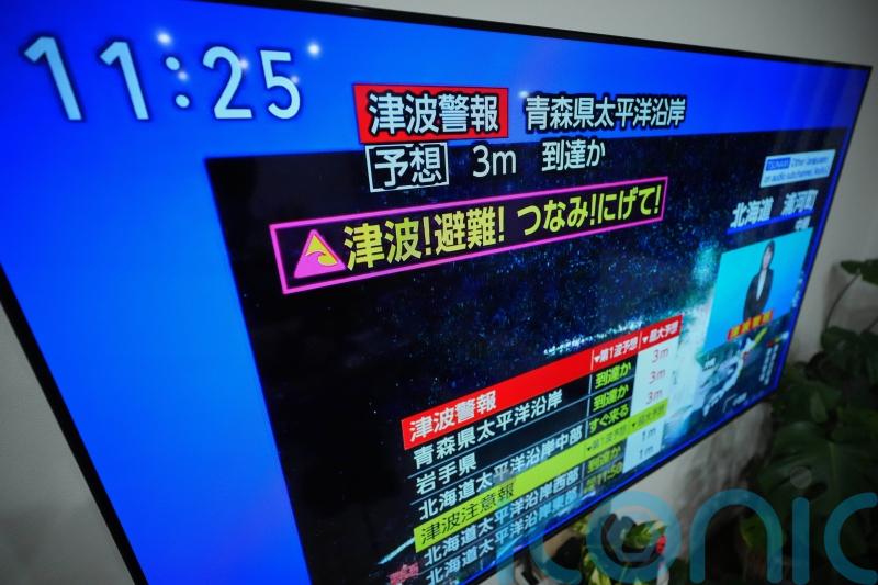 Magnitude 7.6 earthquake triggers tsunami off Japan’s northern coast