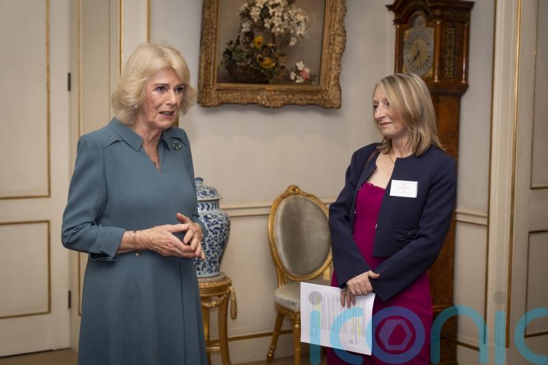 Camilla meets victim-survivors of economic abuse