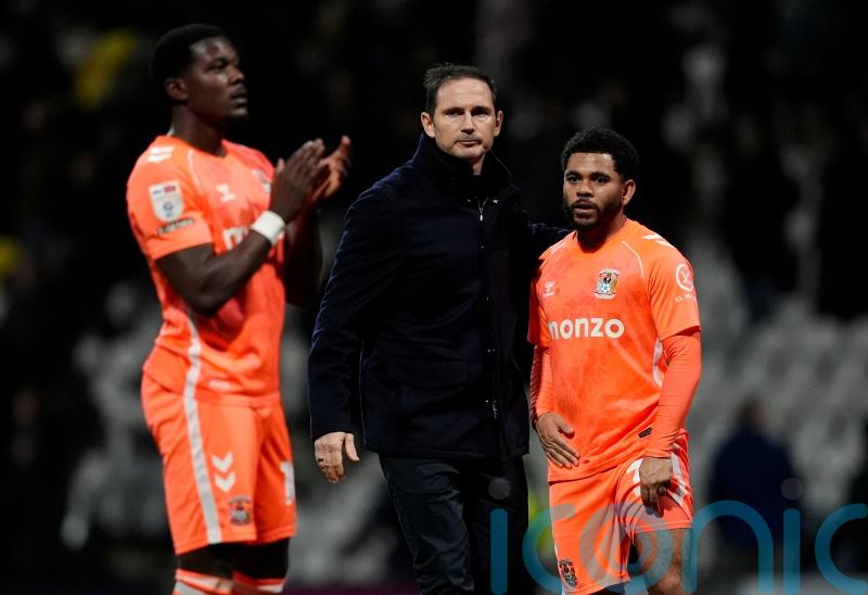 Frank Lampard never claimed title race was over as Preston hold leaders Coventry