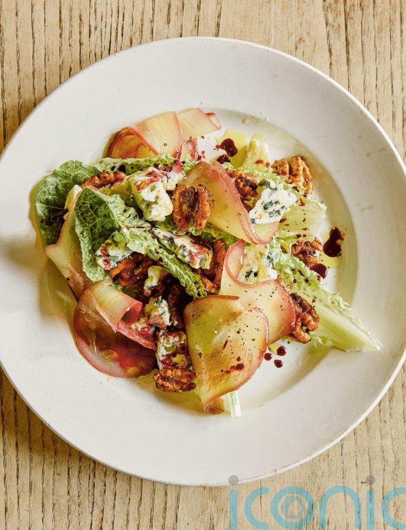 Stephen Harris’ pear, walnut and roquefort salad