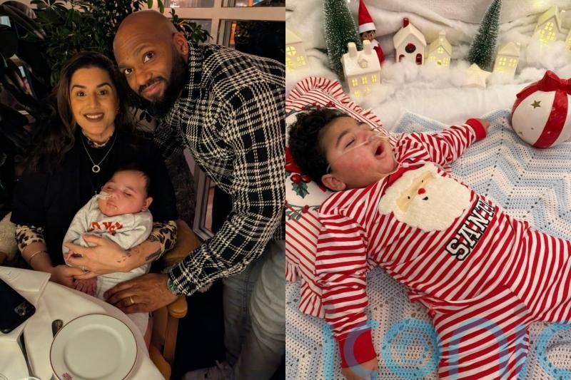Parents of child with rare and life-shortening gene mutation hope to make memories with their son at home this Christmas