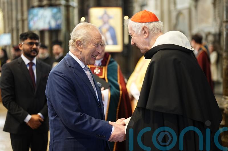 King hears of persecuted Christians during service at Westminster Abbey