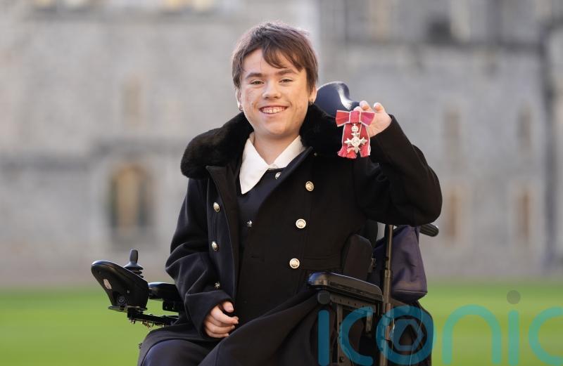 Girl, 11, becomes youngest person to be honoured with MBE