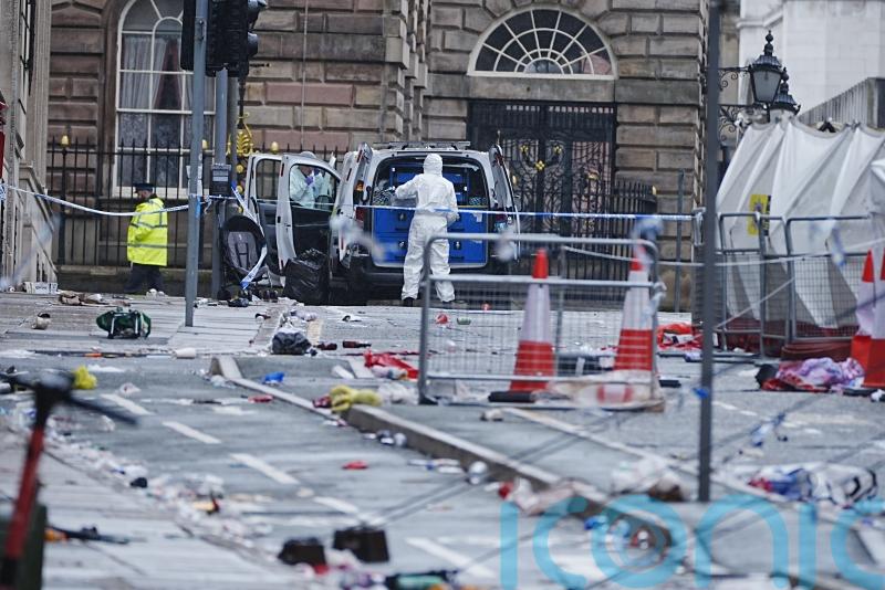 Family man used vehicle as weapon after losing temper during football parade