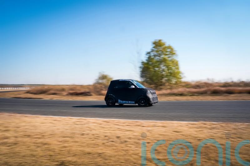 Smart #2 city car spotted testing at facility in China