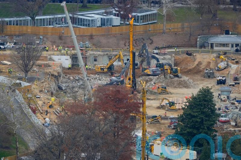 White House ballroom project &lsquo;must continue for national security reasons&rsquo;