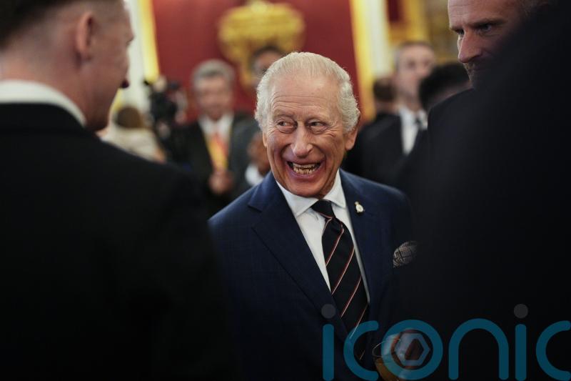King and Queen meet Royal Navy sailors returning home from eight-month mission