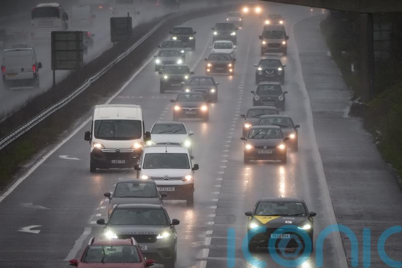 Heavy rain forecast as millions hit the roads in Christmas getaway