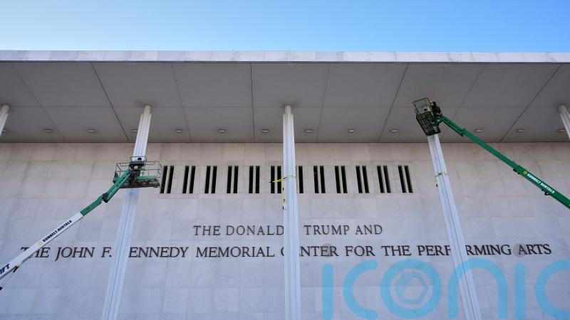 The Kennedy Centre adds Trump&rsquo;s name onto building