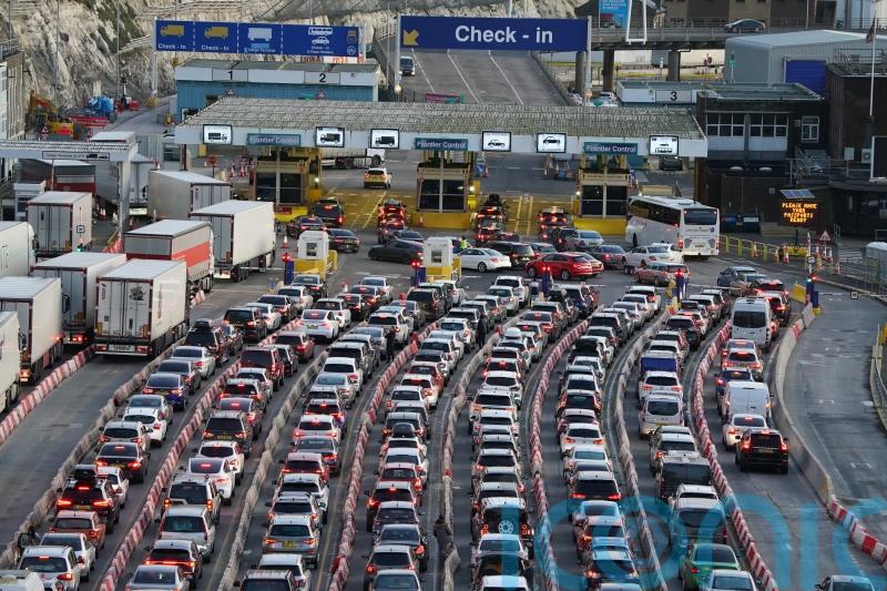 Long queues at Port of Dover amid IT issues as travellers seek Christmas getaway