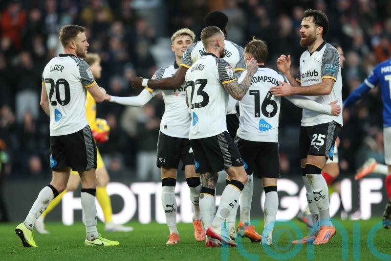 Derby held at home to lowly Portsmouth