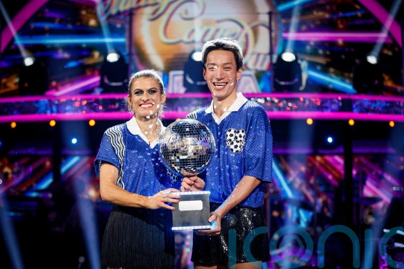 Karen Carney and Carlos Gu win Strictly Come Dancing in emotional final