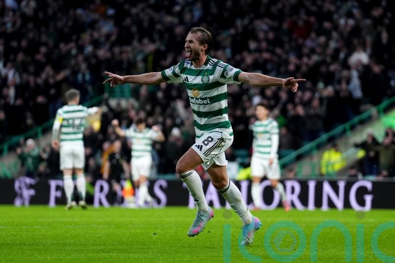 Wilfried Nancy secures first win as Celtic boss after late goals deny Aberdeen
