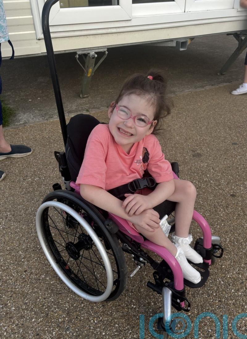Girl, 6, &lsquo;unable to live normal life&rsquo; as wheelchair stolen days before Christmas