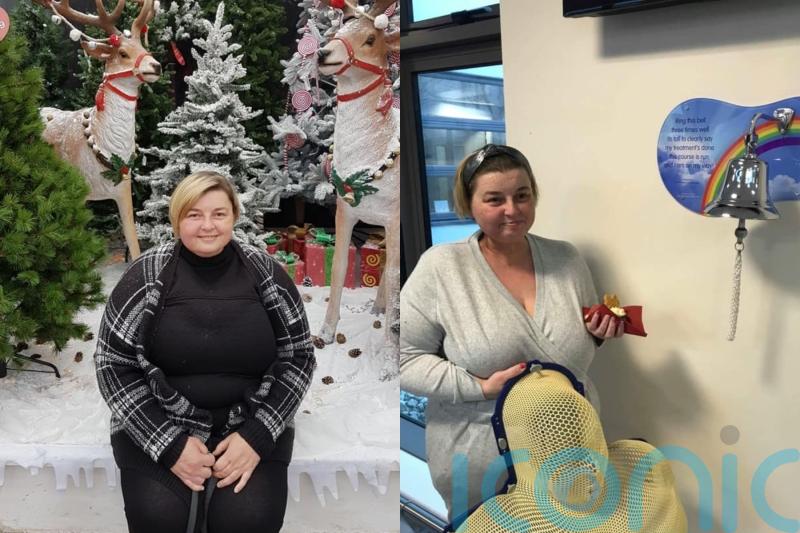 Mum who faced two Christmases with tongue cancer says she has learned true meaning of festive season and is disease-free