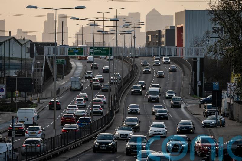 Getaway passengers compete with commuters on busy day for Christmas traffic