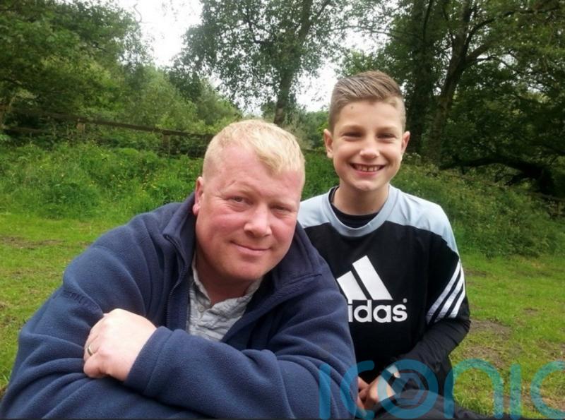 Rhys Bennett urges people not to struggle in silence after father&rsquo;s suicide