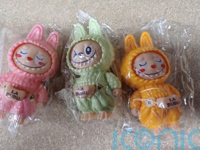 Fake Labubus make up 90% of 260,000 knock-off toys seized at border