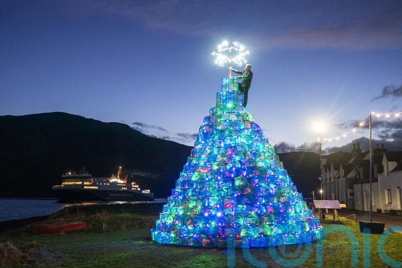 In Pictures: Christmas light displays bring sparkle and joy