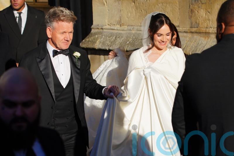Celebrity guests praise Holly Ramsay and Adam Peaty&rsquo;s &lsquo;beautiful&rsquo; wedding