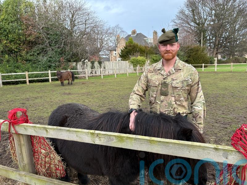 Soldier who was injured in Afghanistan tells of pride in &lsquo;pony major&rsquo; role