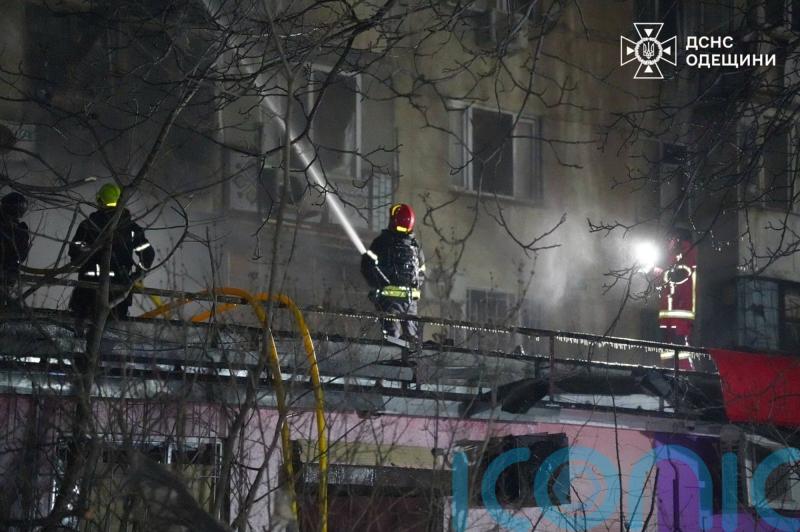 Children among those injured as Russian drones strike Ukraine&rsquo;s Odesa