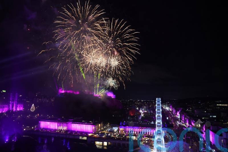Thousands gather as Edinburgh welcomes new year with spectacular fireworks