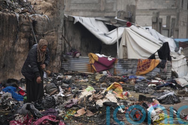 Woman and grandson burn to death in tent as Gaza humanitarian crisis deepens