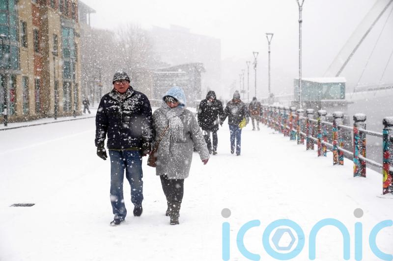 Travel disruption and freezing temperatures as snow and ice warnings hit UK