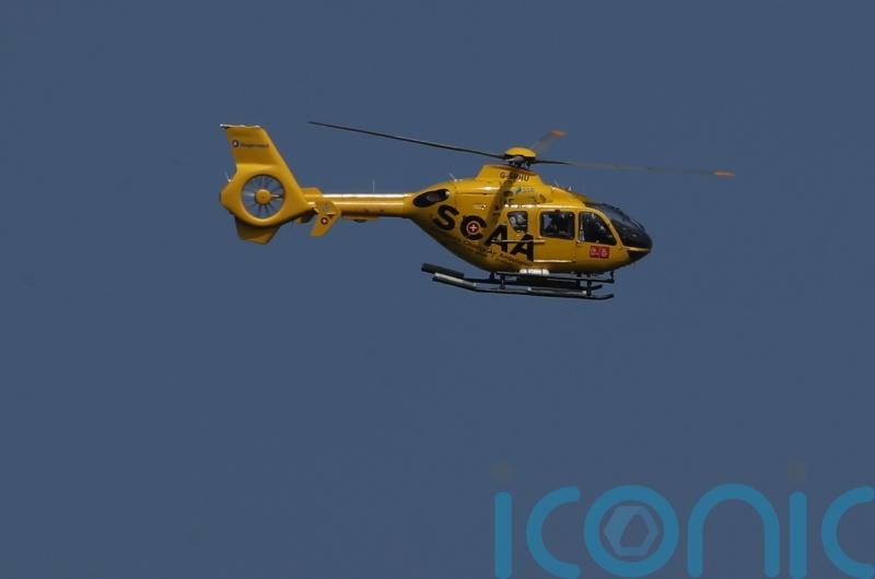 Victim airlifted to hospital as crash closes major road