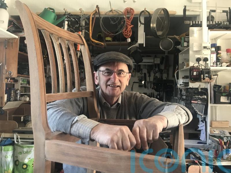 Super-fixer, 81, who repairs everything from statues to record players has &lsquo;no intention of hanging up my screwdrivers&rsquo;