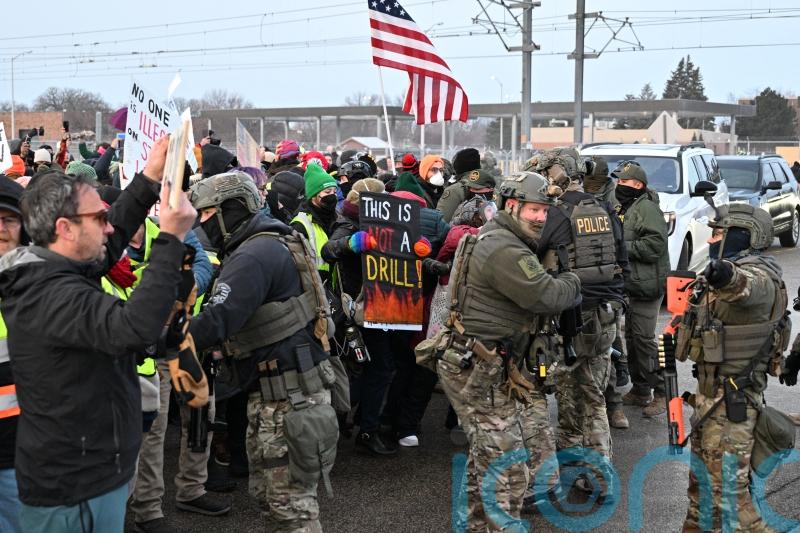 Anger in Minneapolis as state investigators &lsquo;barred&rsquo; from fatal shooting probe