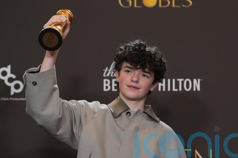 Adolescence star Owen Cooper salutes Liverpool FC after winning Golden Globe