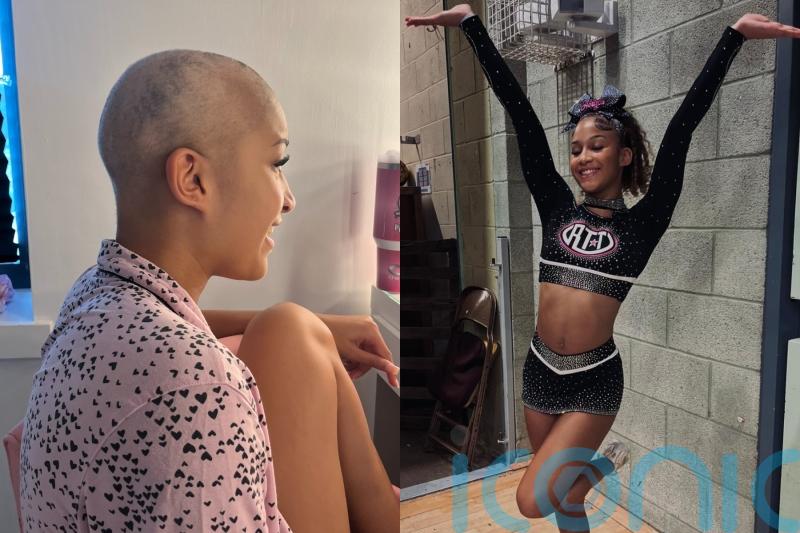 Cheerleader, 15, celebrates new year cancer-free after rare diagnosis made her miss year of school before GCSEs