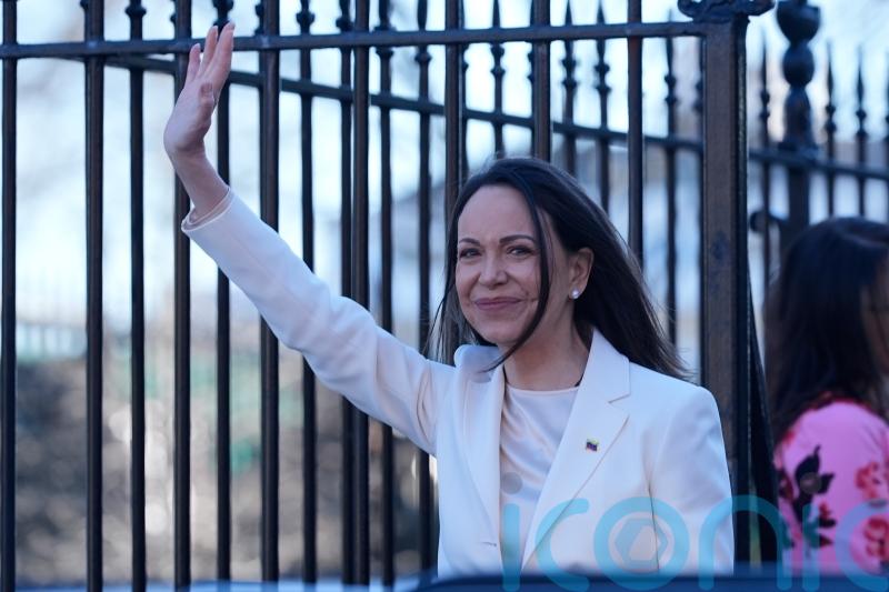 Venezuela&rsquo;s Machado says she presented Nobel Peace Prize to Trump during meeting