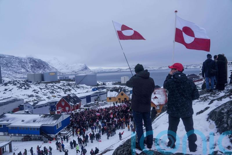 Hundreds march in Greenland and Denmark to support island amid Trump threats