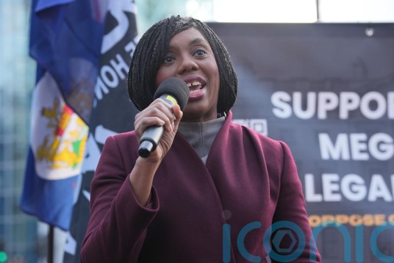 Kemi Badenoch joins protesters calling for Government to stop China mega-embassy