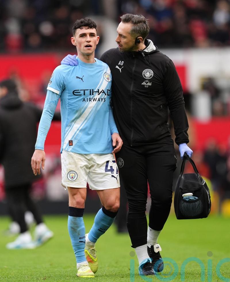 Phil Foden available for Man City&rsquo;s clash with Bodo/Glimt despite broken hand