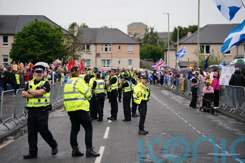 Group behind Falkirk hotel protests pulls out over presence of &lsquo;racist groups&rsquo;