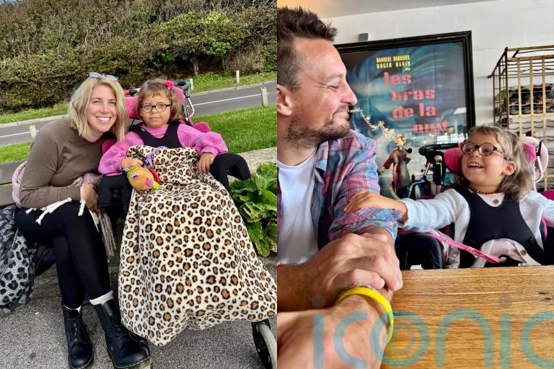 Mum fundraises to keep family afloat as daughter with smooth brain has up to 500 seizures a day and husband has urgent heart surgery