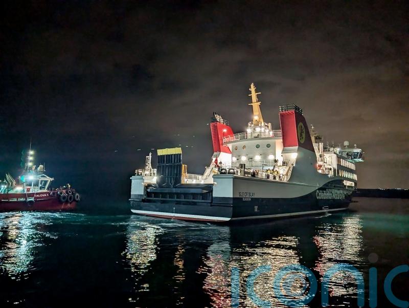 Milestone marked as new ferry sets off from Turkey to the Hebrides