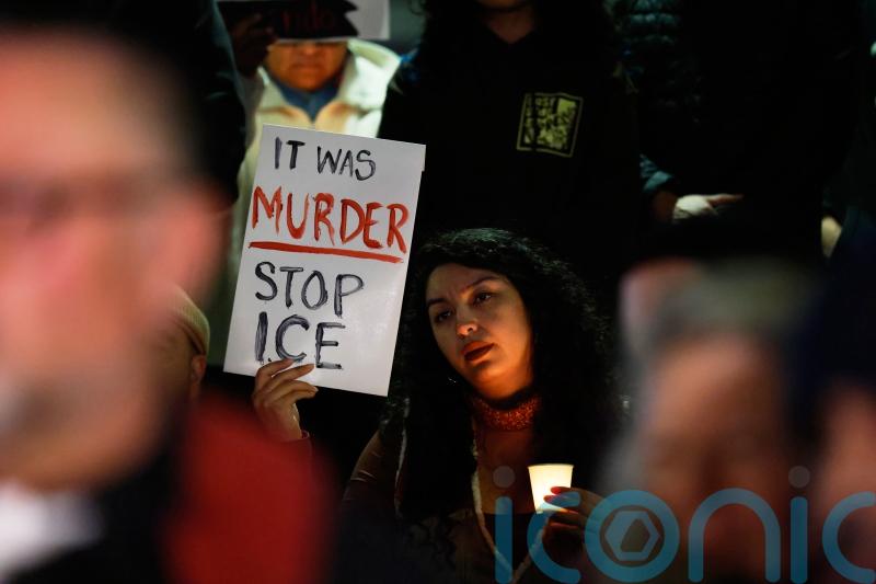 Protesters demand immigration agents leave Minneapolis after fatal shooting