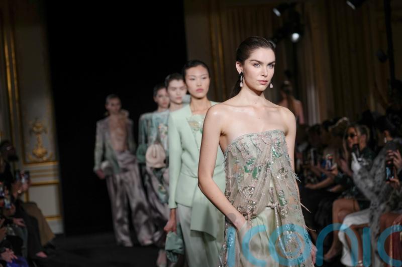 Armani Prive honours late founder in first haute couture show since his death