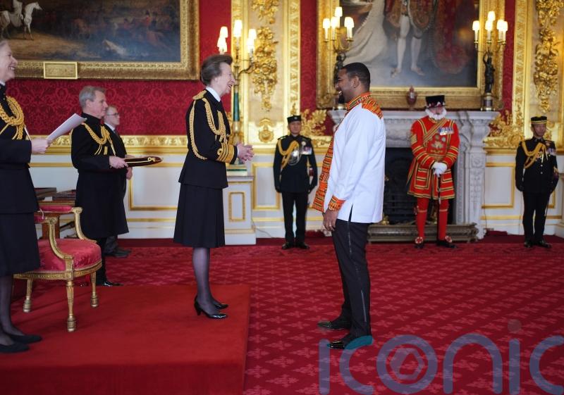 Princess Royal declines chance to learn how to rap at investiture