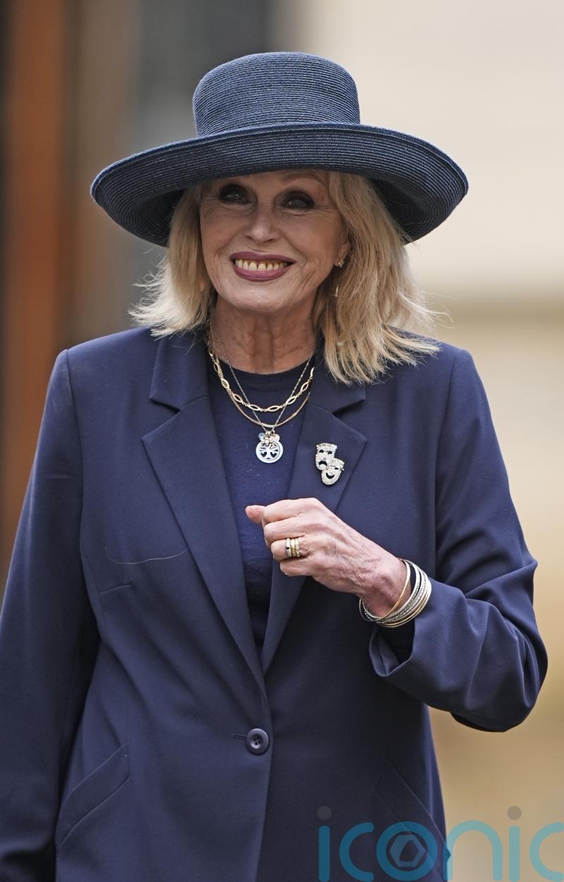 Joanna Lumley &lsquo;elated and full of champagne&rsquo; after Jilly Cooper memorial